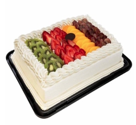 45 Kişilik Karışık Meyveli Pasta Sipariş pasta