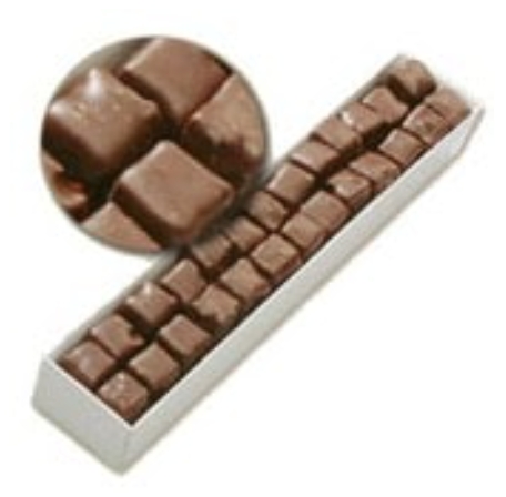 500 Gr Çikolatalı Lokum Koleksiyonu pasta