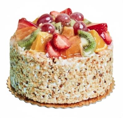 Efsane Tat Deneyimi 6-9 Kişilik Meyveli Tasarım pasta