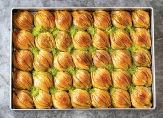 Fıstık Dolgulu 2500 Gr Midye Baklava pasta
