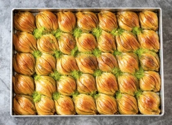 Fıstık Dolgulu 2500 Gr Midye Baklava pasta