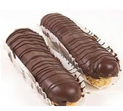 Hızlı Teslimatlı 2 Kg Çikolatalı Ekler Pasta pasta