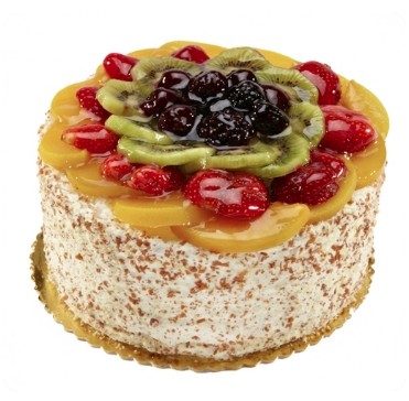 Premium Sunum Tat 6-9 Kişilik Meyve Buketi pasta