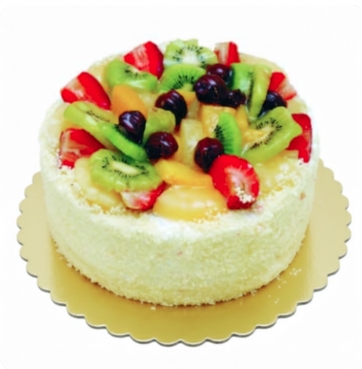 Şık ve Lezzetli 6-9 Kişilik Karışık Meyveli Serisi pasta
