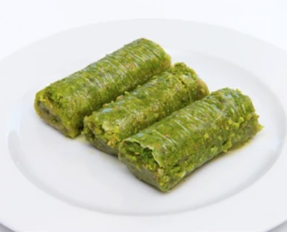 Tereyağlı Hamur 500 Gr Fıstık Sarma pasta